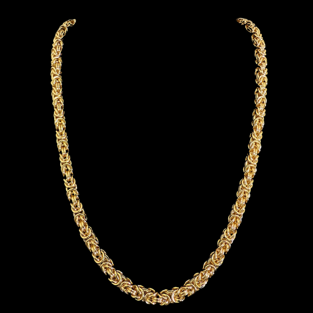 Cadena Camino del Inca Oro – 7 mm