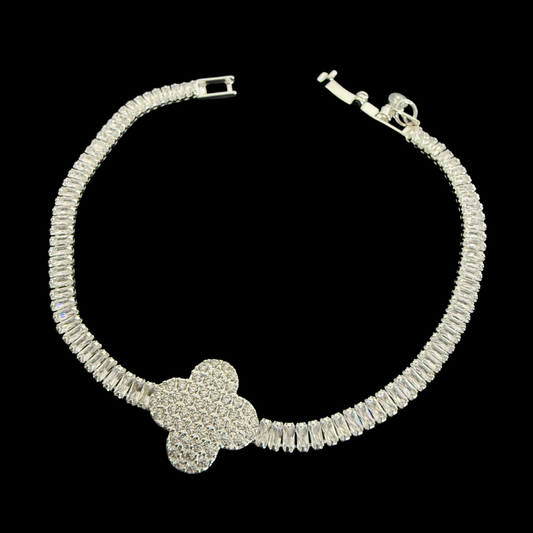 Pulsera Van Cleef Tennis en Plata 925