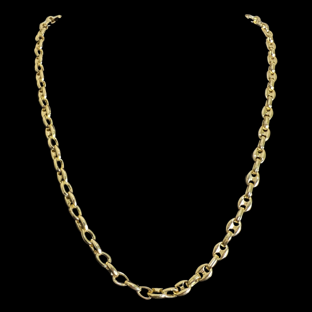 Cadena Gucci Inflada Oro – 60 cm x 5 mm