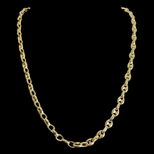Cadena Gucci Inflada Oro – 60 cm x 5 mm