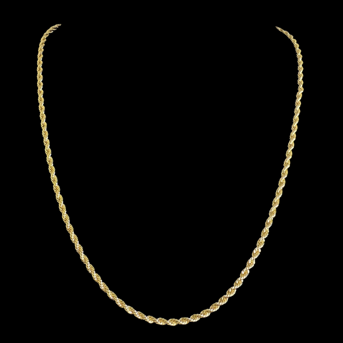 Cadena Turbillón Oro – 3 mm