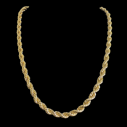 Cadena Turbillón Oro – 55 cm x 7 mm