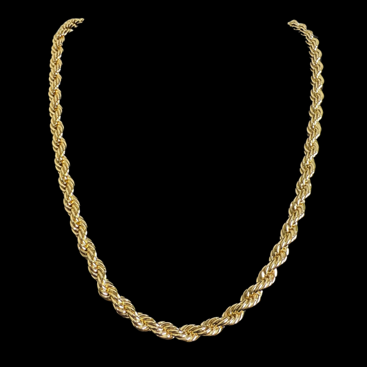 Cadena Turbillón Oro – 55 cm x 7 mm