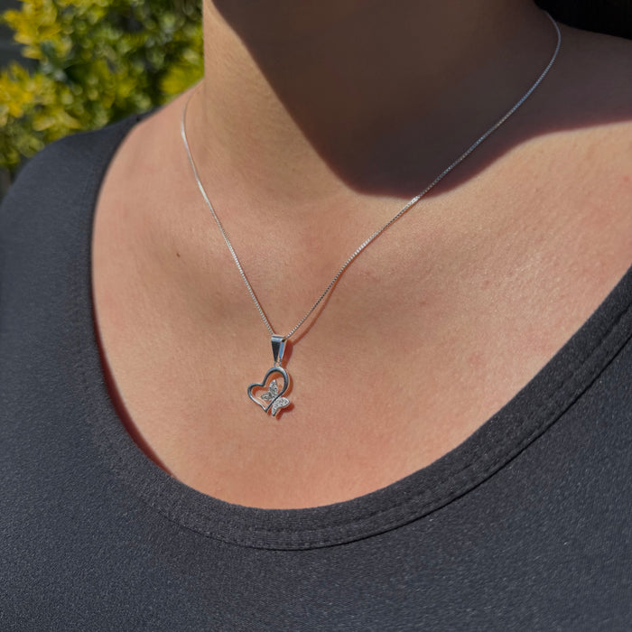 Collar Vuelo de Amor Plata 925