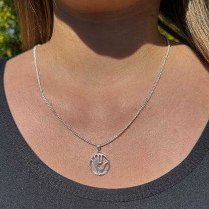 Collar Amor de Madre Plata 925