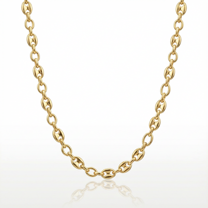 Cadena Gucci Inflada Oro