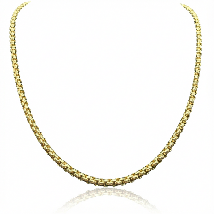 Cadena Veneciana Redonda Oro