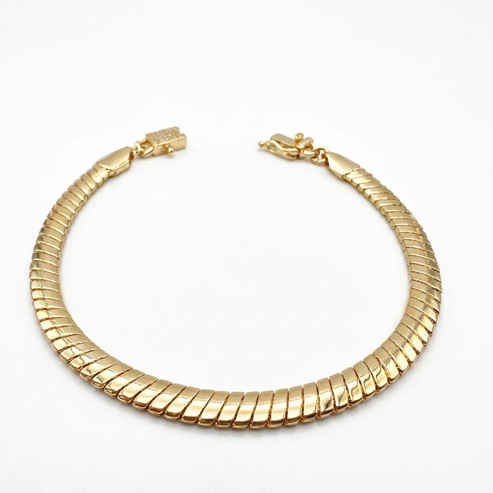 Pulsera Snake Oro – 6 mm