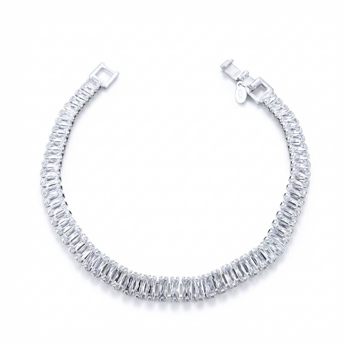 Pulsera Tennis  Rectangular 6mm