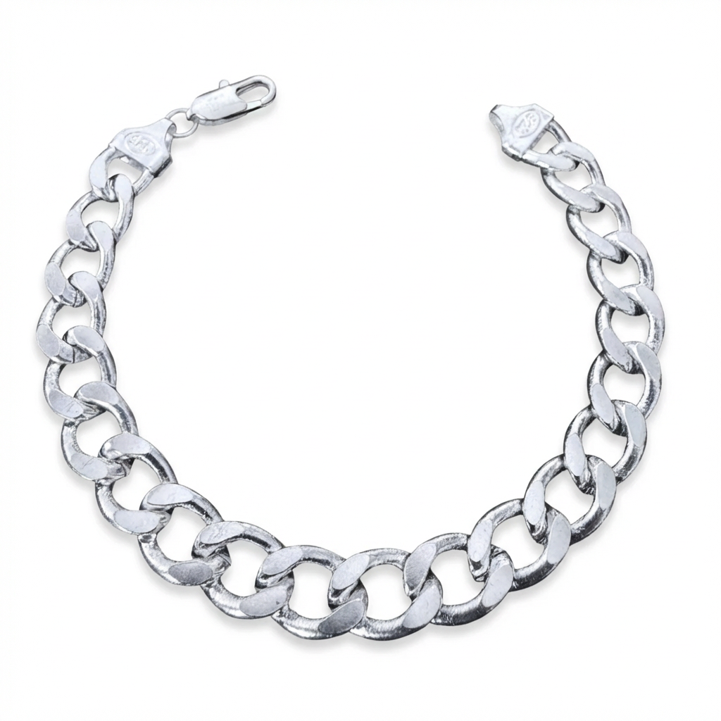 Pulsera Grumet 10mm – Silver Ice 01