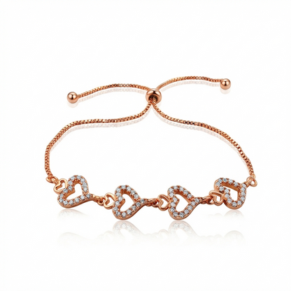 Pulsera Suspiro de Amor - Oro Rosa
