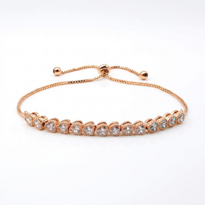 Pulsera Lazos de Amor - Oro Goldfilled Rosa