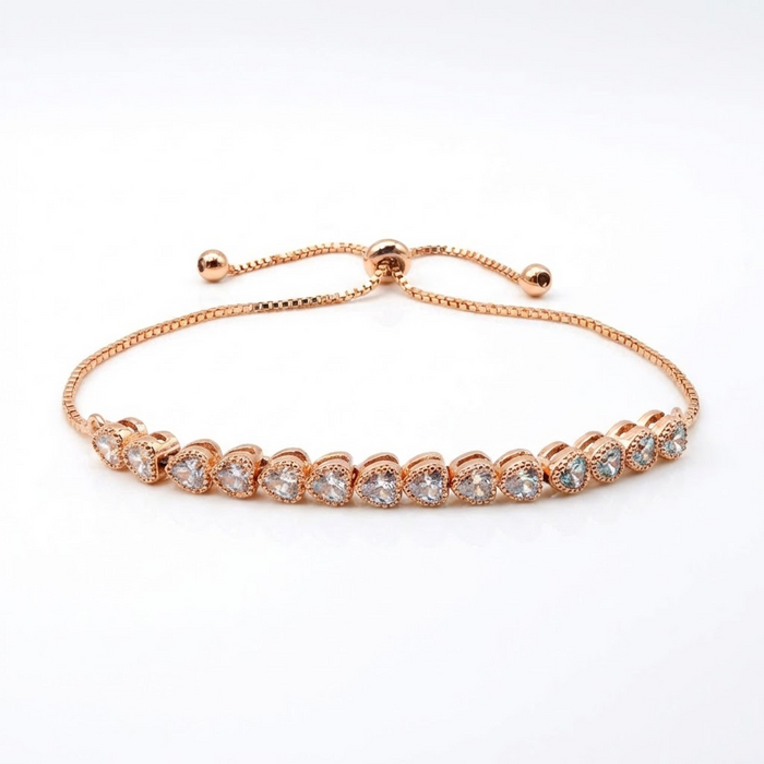 Pulsera Lazos de Amor - Oro Rosa