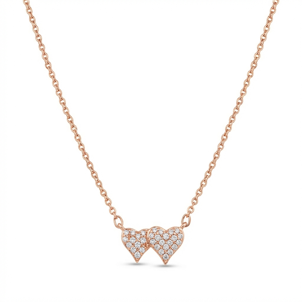 Cadena Twin Glow- Oro Rosa