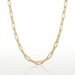 Cadena Eslabón Limada Oro Goldfilled – 5 mm
