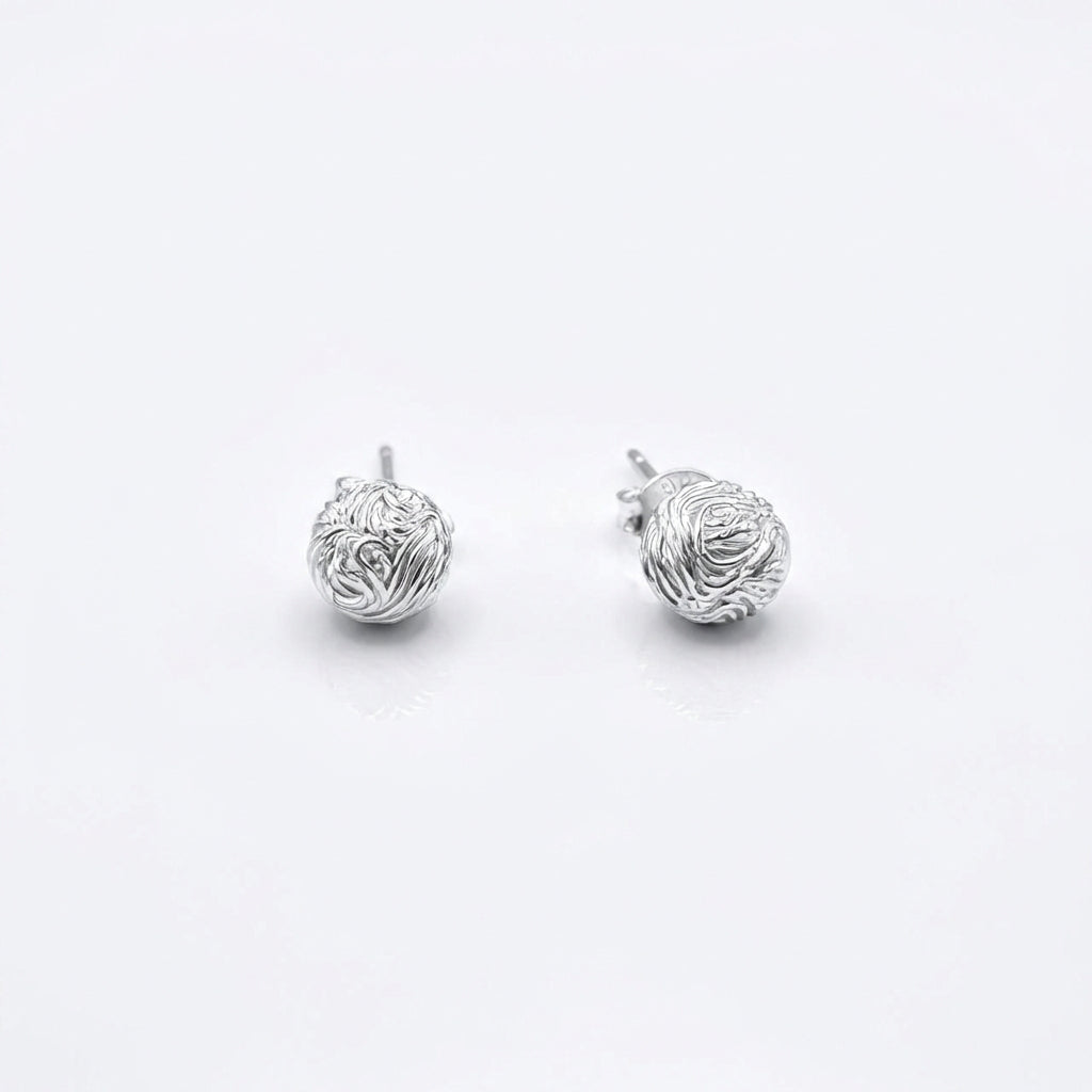 Aros Esfera Aurora- Plata 925