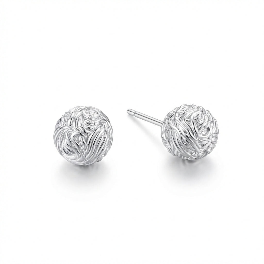 Aros Esfera Aurora- Plata 925