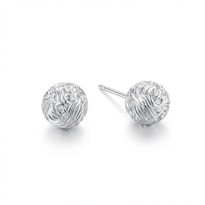 Aros Esfera Aurora- Plata 925