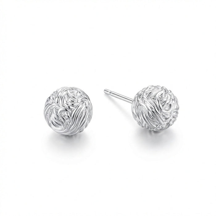 Aros Esfera Aurora- Plata 925
