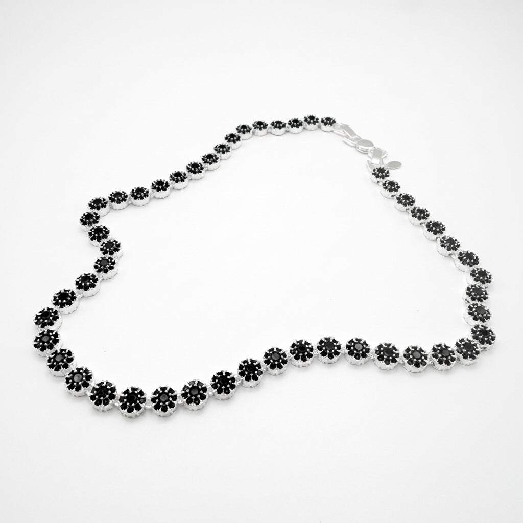 Collar Glam circones negros