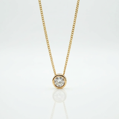 Cadena destello oro