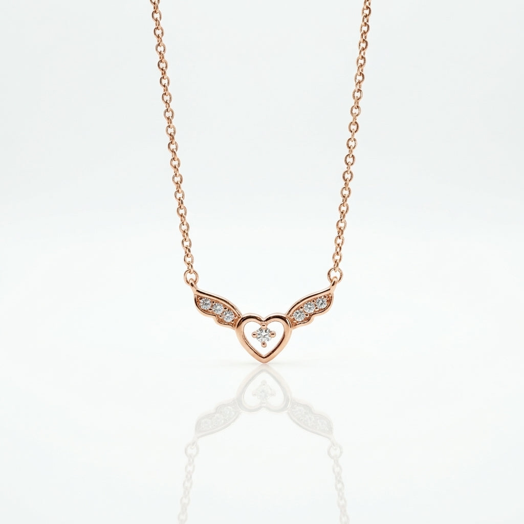 Cadena Aurelia oro rosa