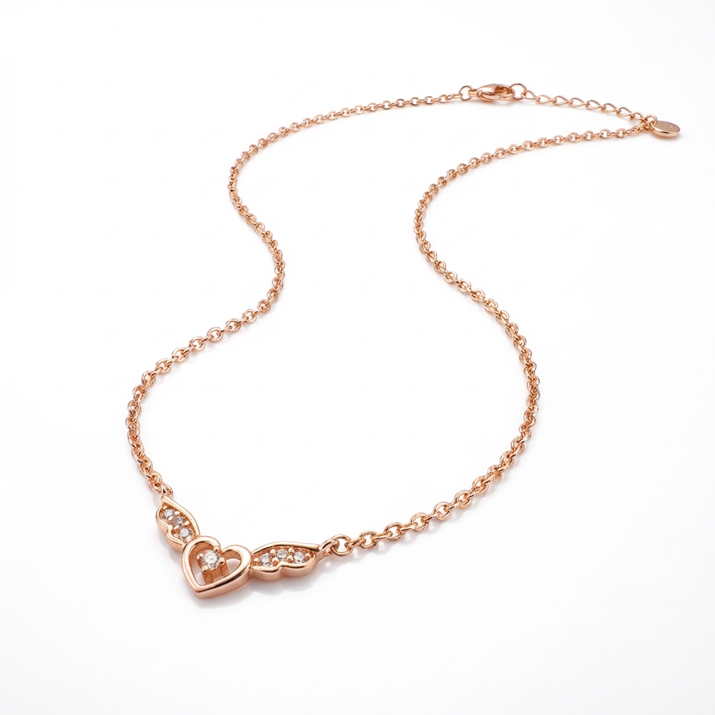 Cadena Aurelia oro rosa