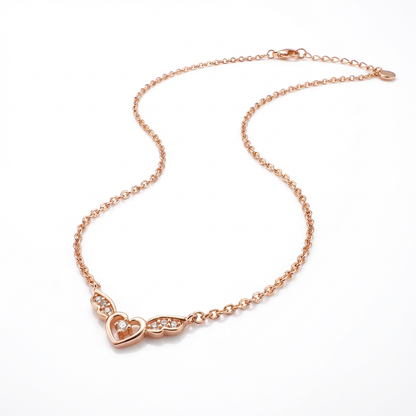 Cadena Aurelia oro rosa
