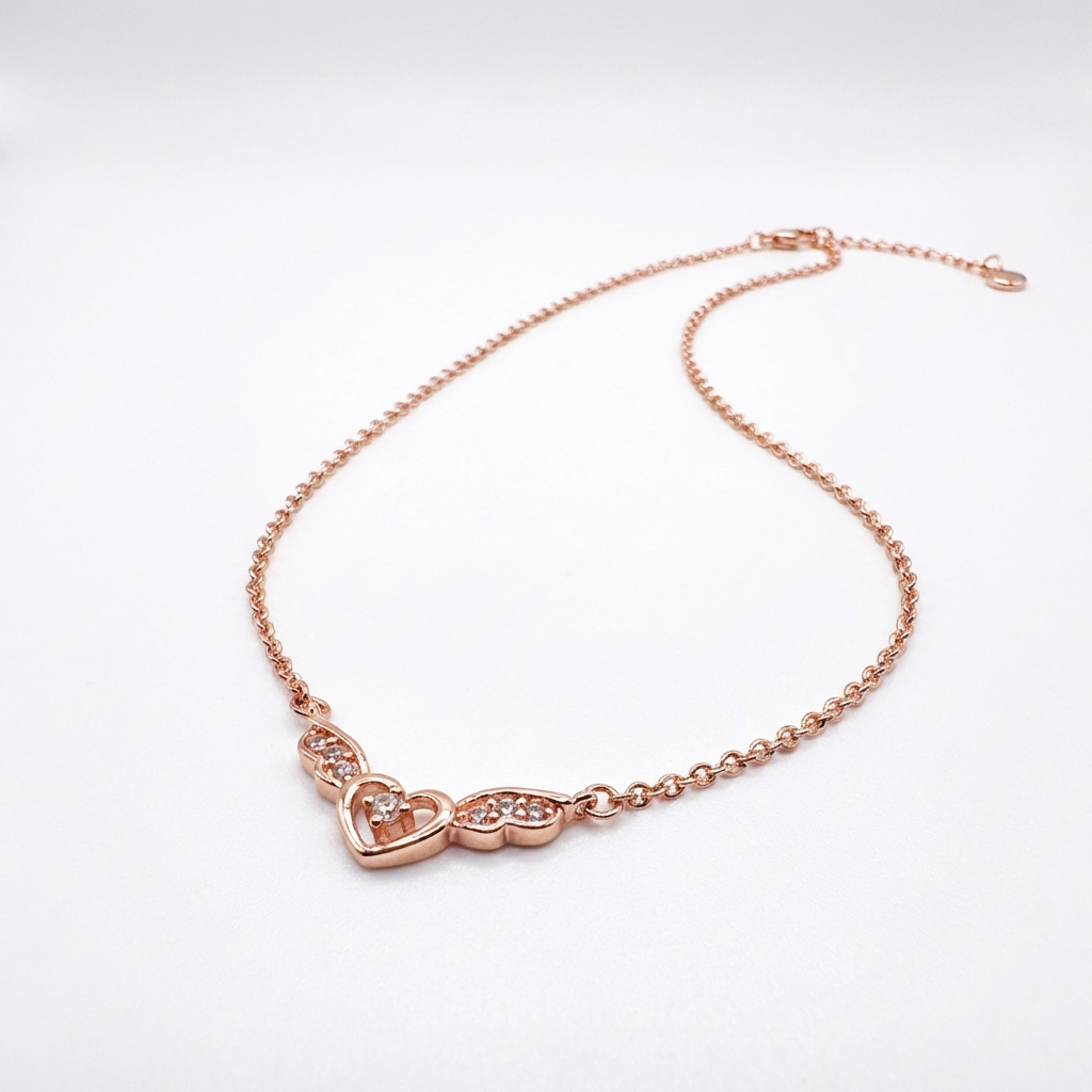 Cadena Aurelia oro rosa