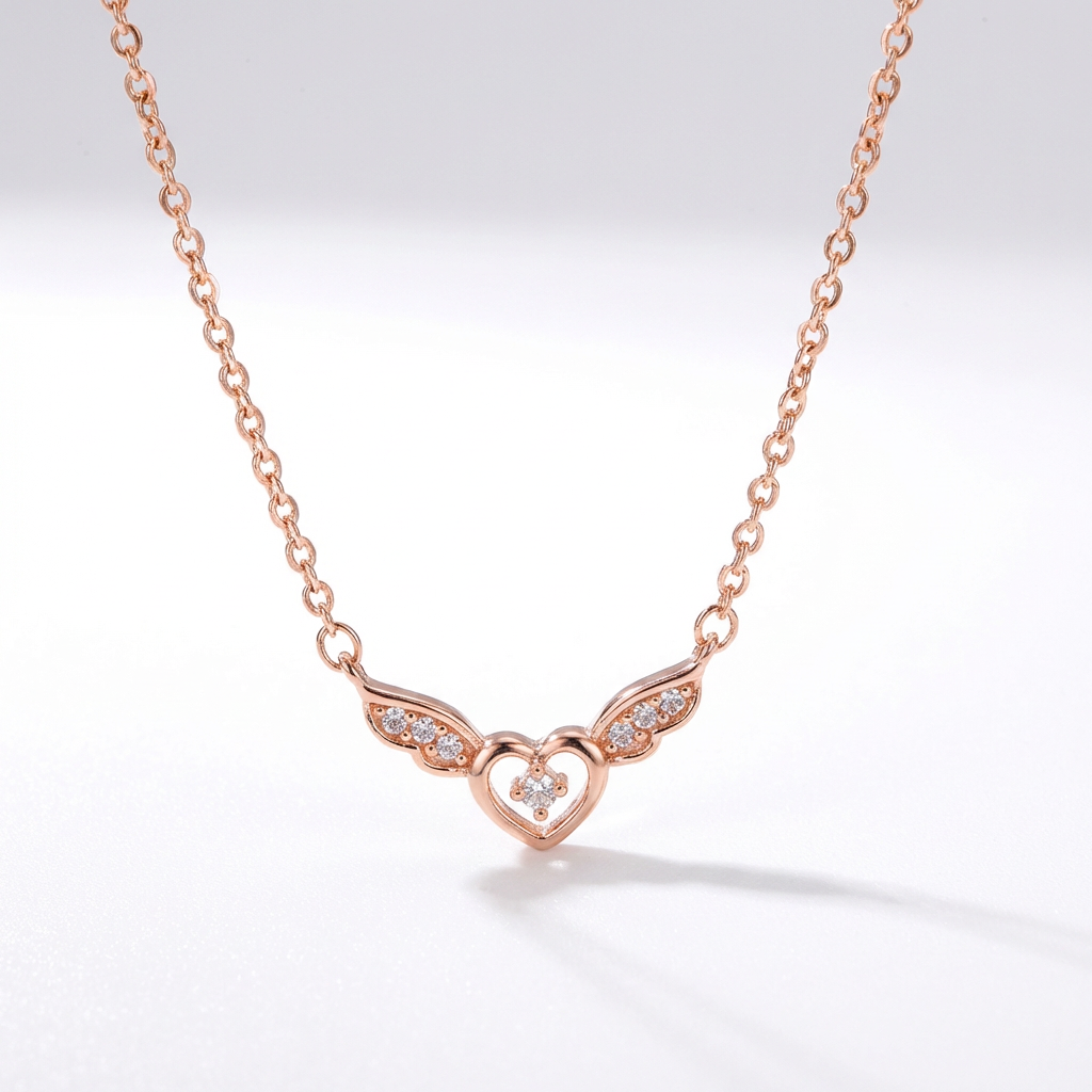 Cadena Aurelia oro rosa