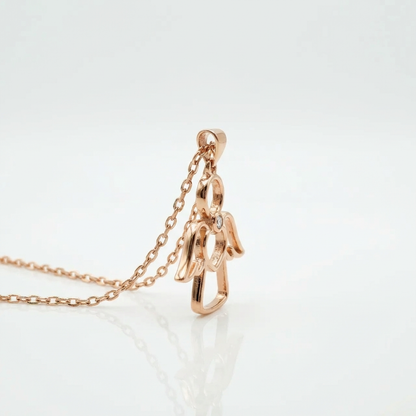 Cadena Ángel de Luz - Oro Rosa