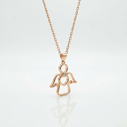 Cadena Ángel de Luz - Oro Rosa