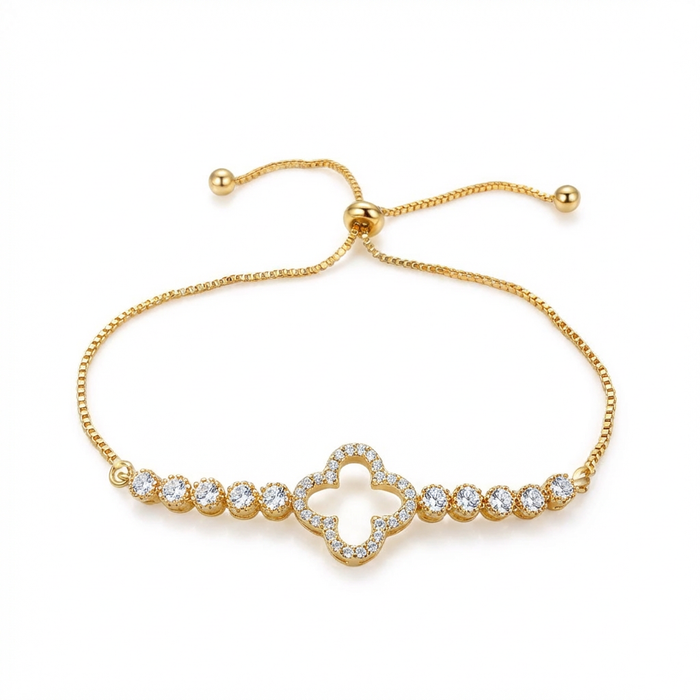 Pulsera Clover Chic oro
