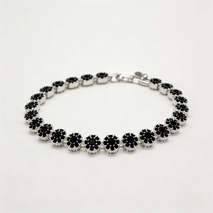 pulsera  Glam circones Negros