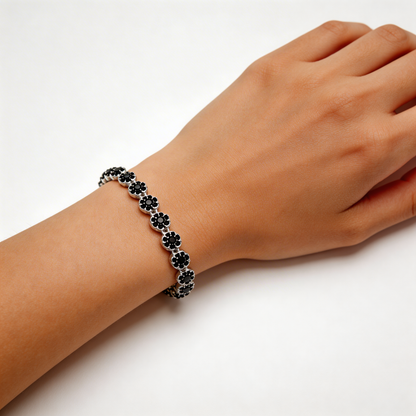 pulsera  Glam circones Negros