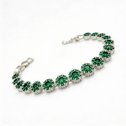 pulsera  Glam circones Verdes