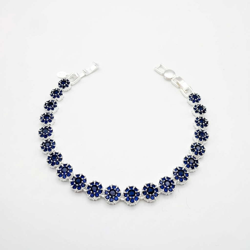 Pulsera  Glam circones Azules