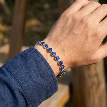 Pulsera  Glam circones Azules