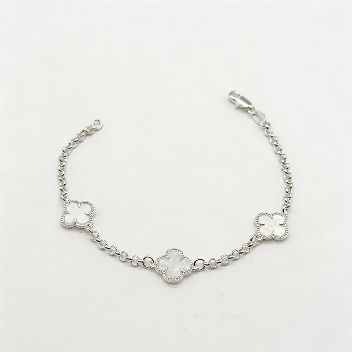 Pulsera Van Cleef Blanca