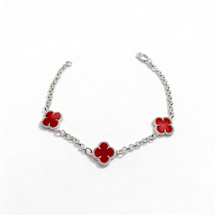 Pulsera Van Cleef Rojo