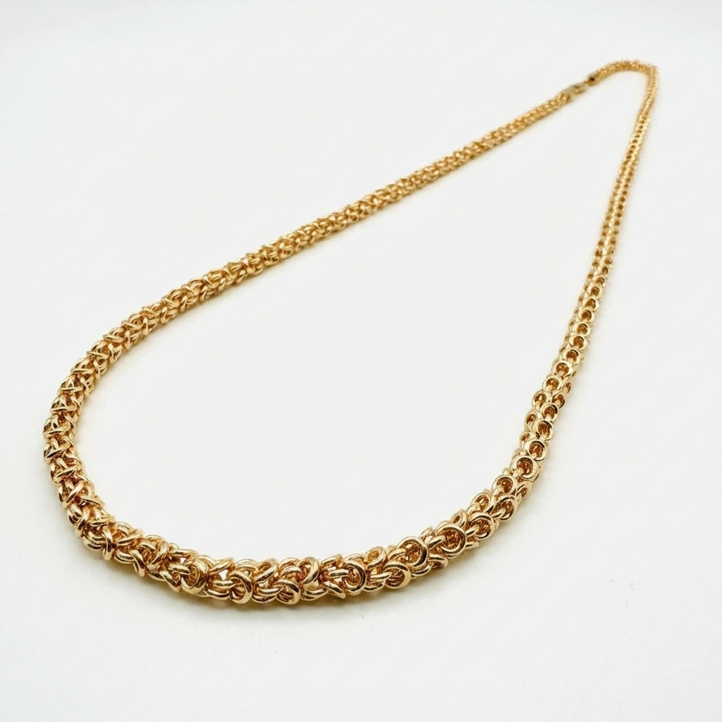 Cadena Camino del Inca Oro – 4 mm