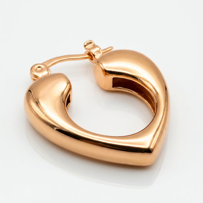 Aros Elipse Oro Rosa