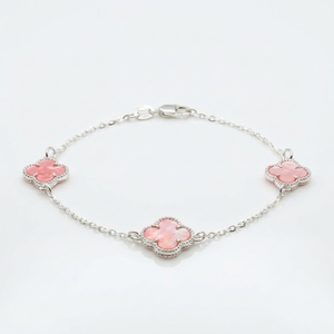 Pulsera Van Cleef Rosé Plata 925