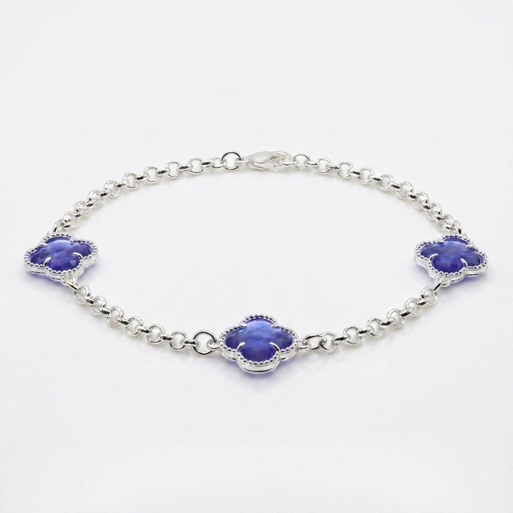 Pulsera Van Cleef Morada