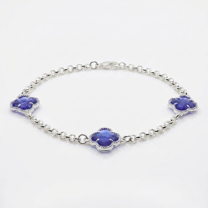 Pulsera Van Cleef Morada