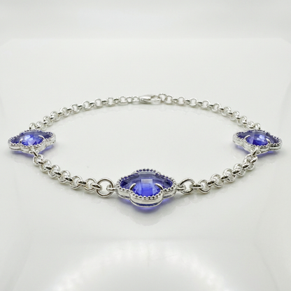 Pulsera Van Cleef Morada