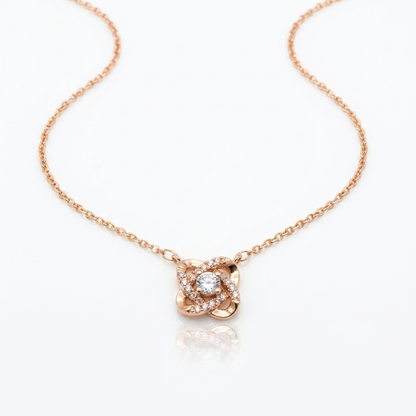 Cadena Alma Oro Rosa