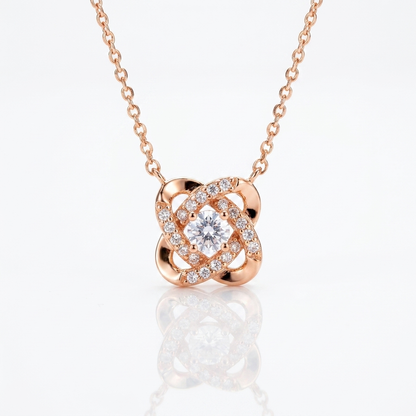 Cadena Alma Oro Rosa
