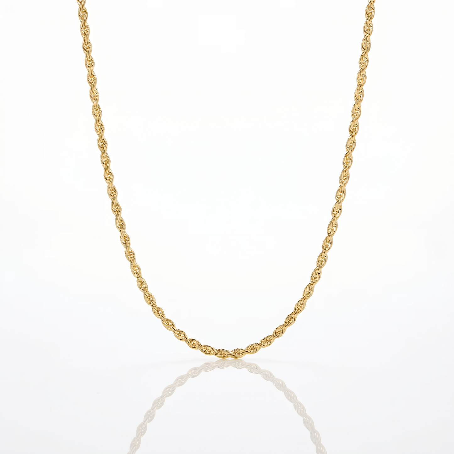 Cadena Turbillón Oro – 4 mm