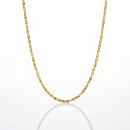 Cadena Turbillón Oro Goldfilled 4mm